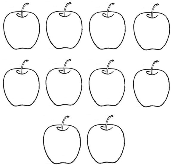 Apple Printing Pages | creative children